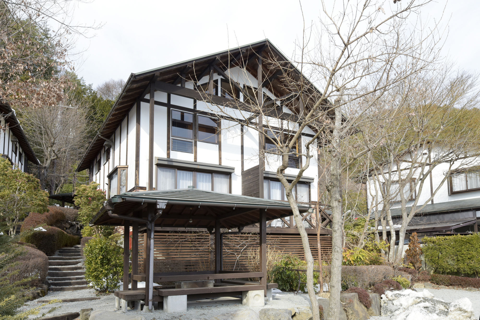 Kawaguchiko Country Cottage Ban Fujikawaguchiko Exteriör bild