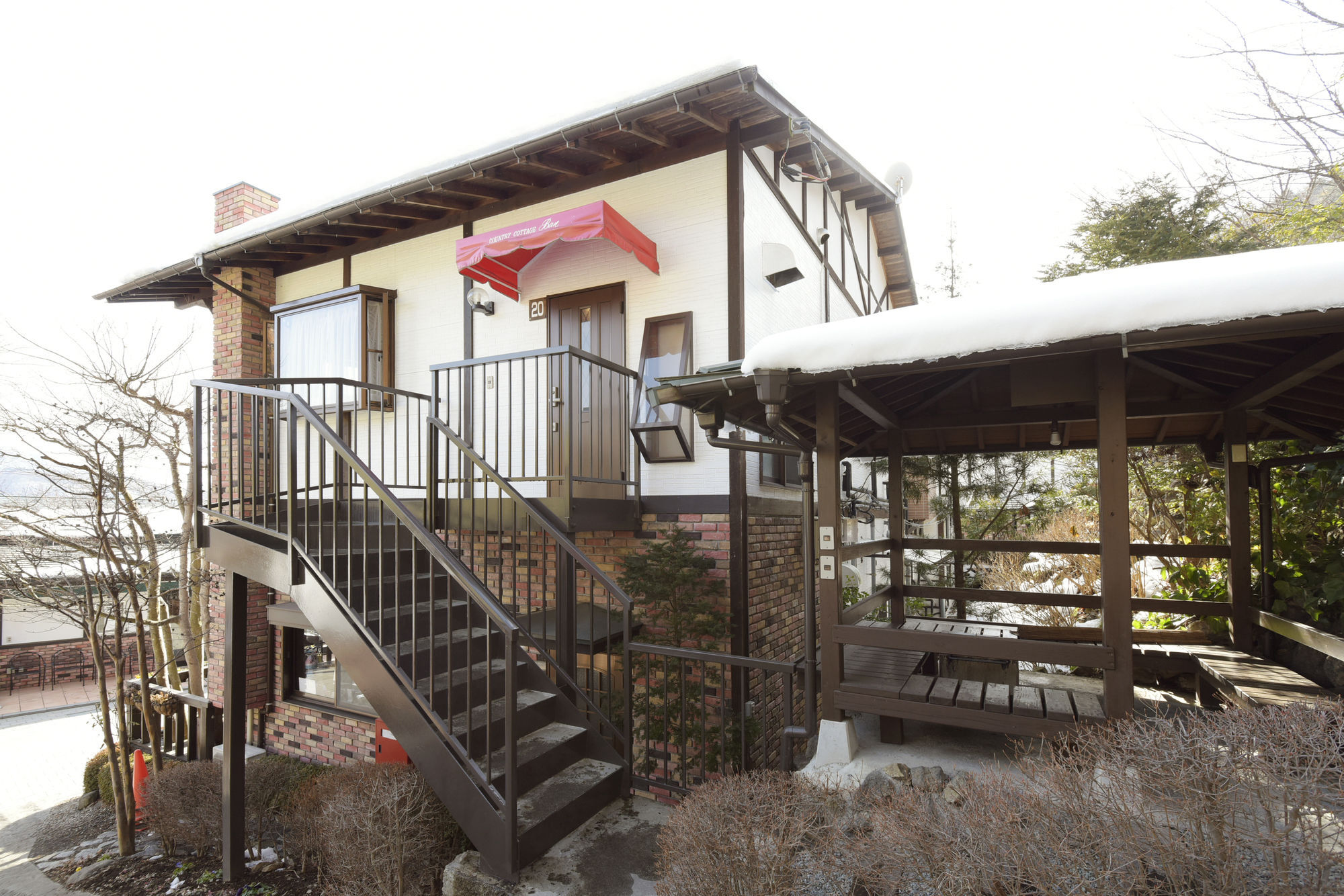 Kawaguchiko Country Cottage Ban Fujikawaguchiko Exteriör bild