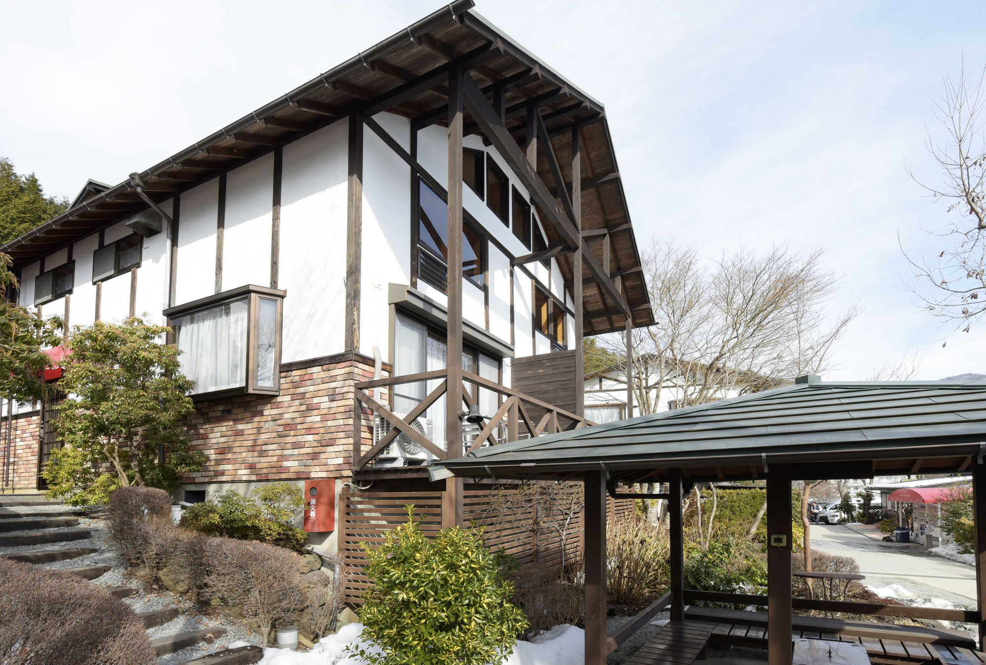 Kawaguchiko Country Cottage Ban Fujikawaguchiko Exteriör bild