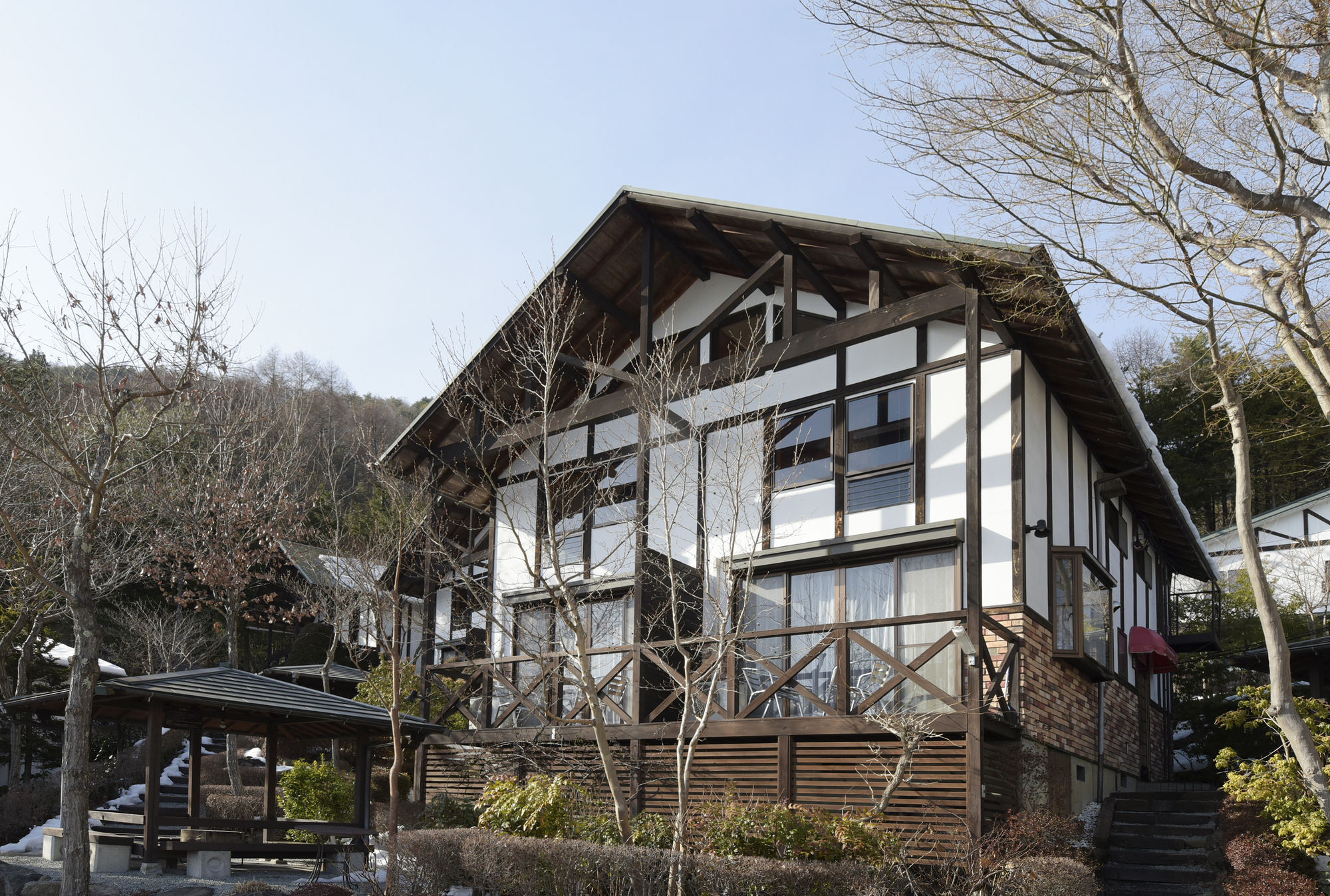 Kawaguchiko Country Cottage Ban Fujikawaguchiko Exteriör bild